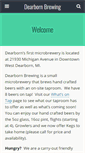 Mobile Screenshot of dearbornbrewing.com